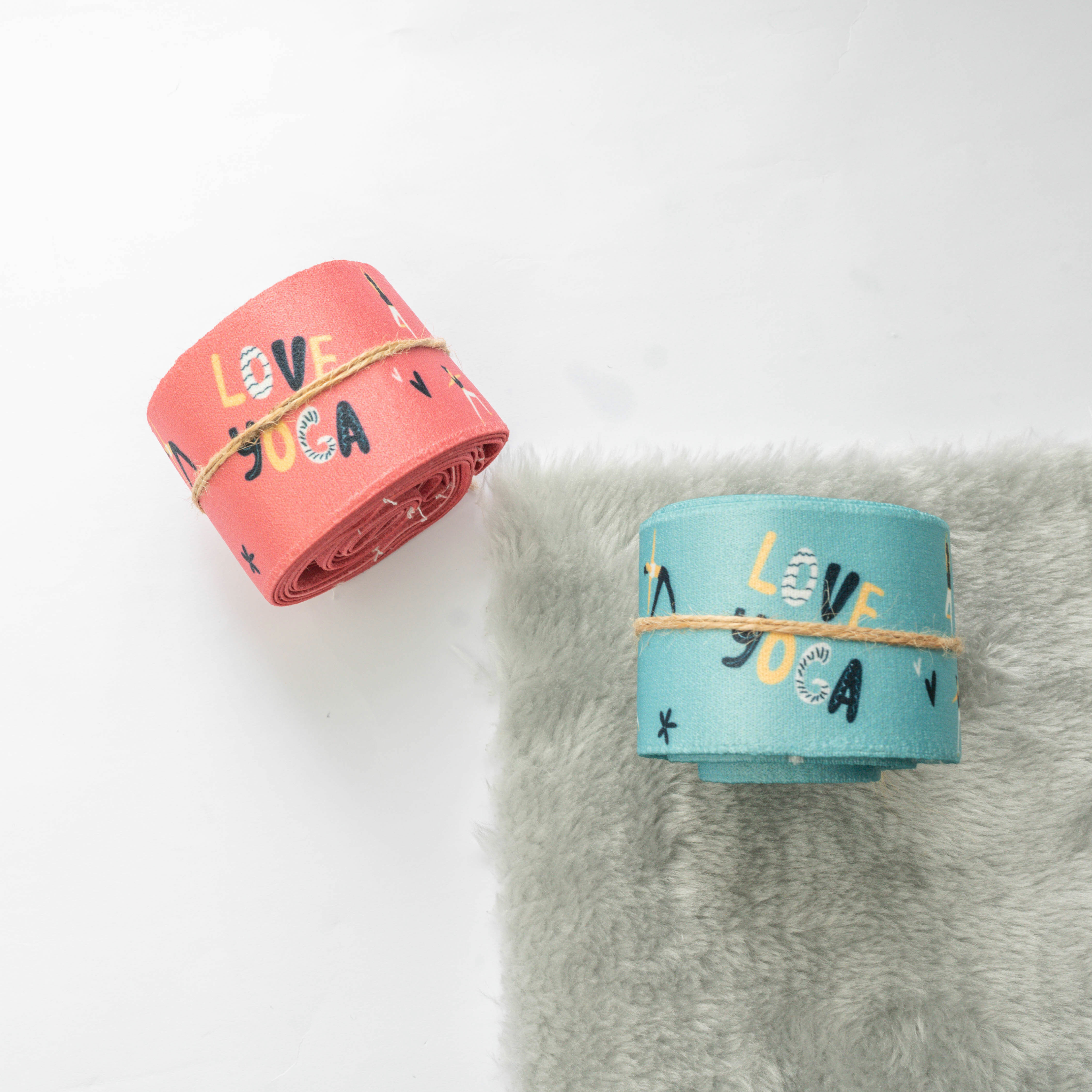 AENI 運動小抄伸展帶 粉