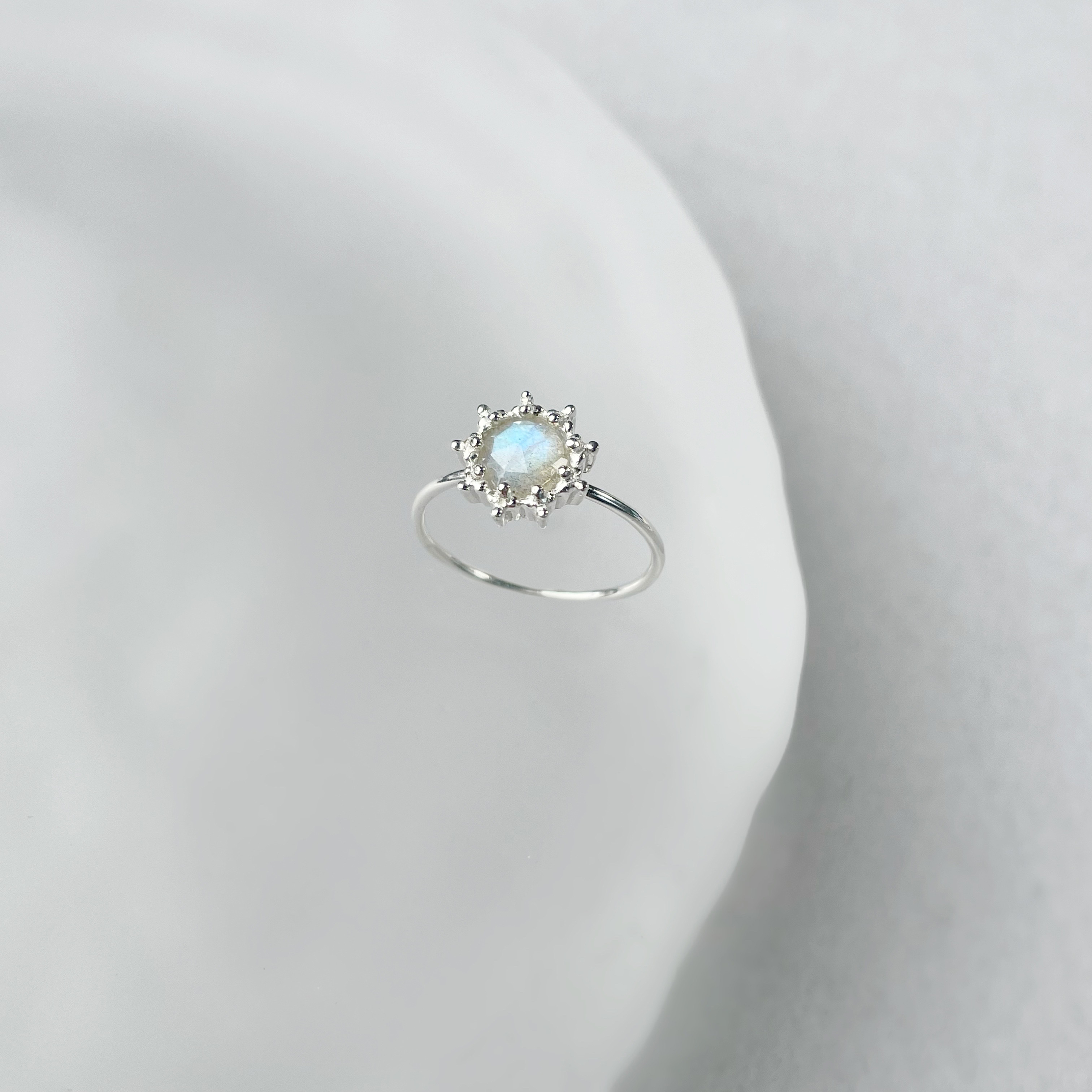 Big Sunshine拉長石細戒