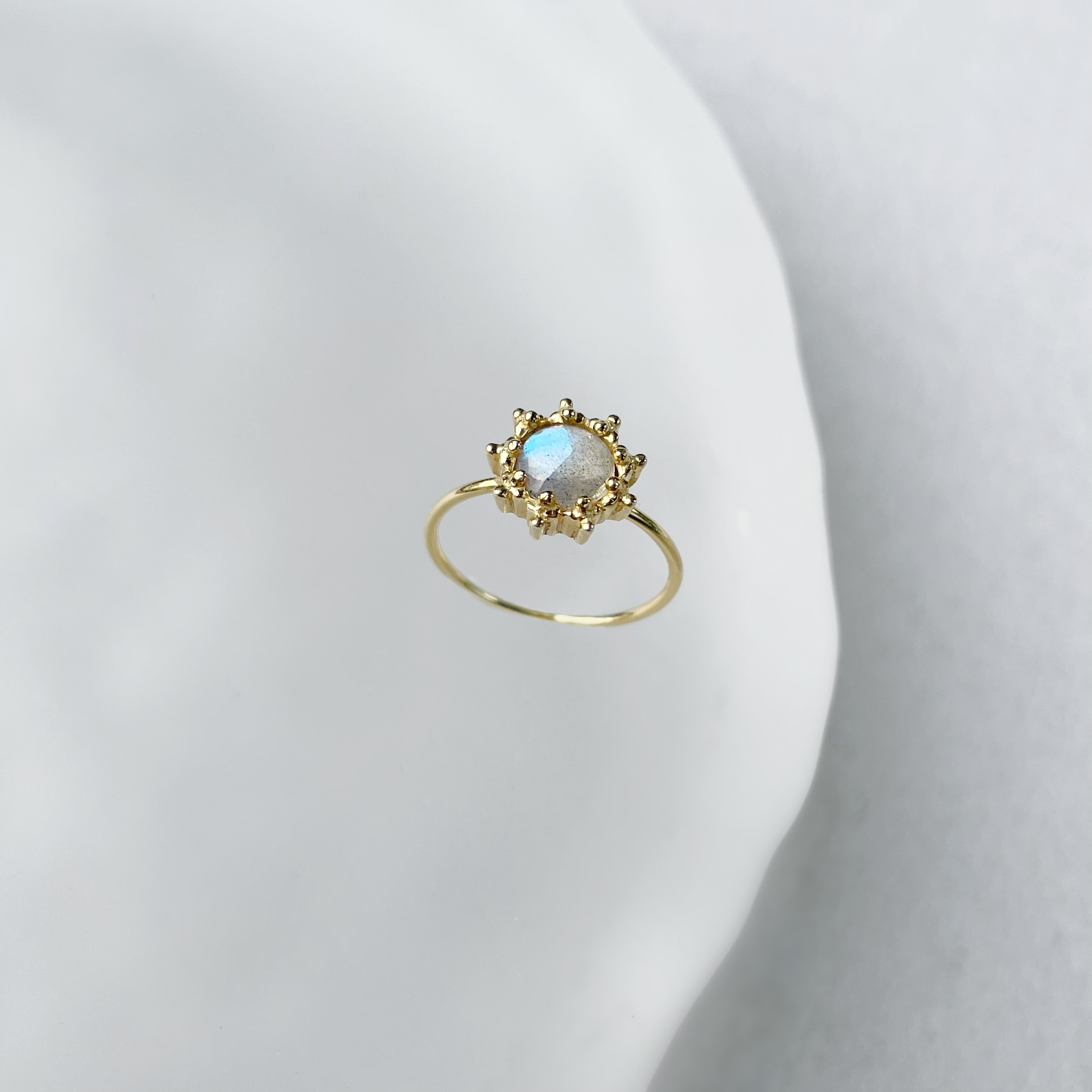 Big Sunshine拉長石細戒