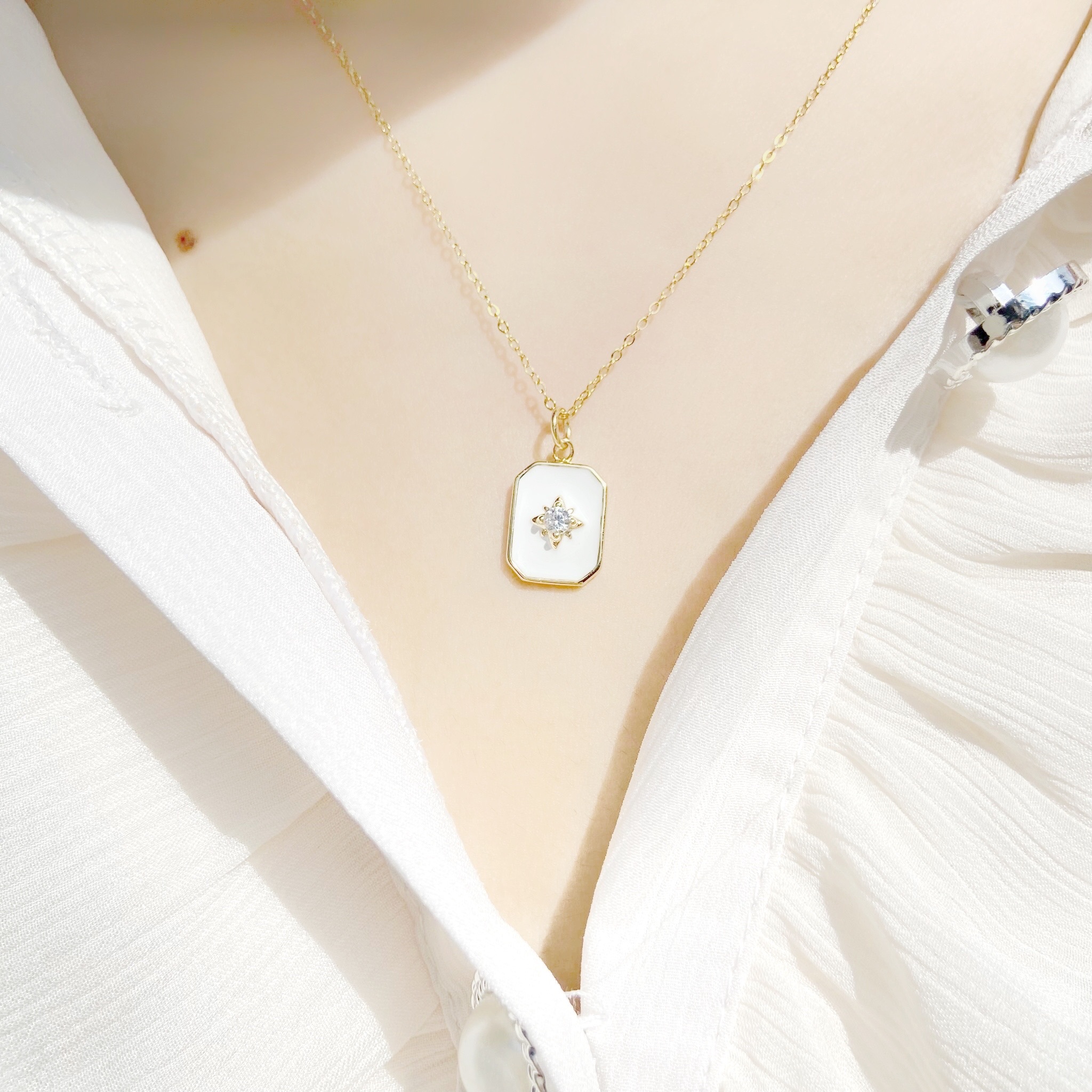 | 925銀丨星星蠟印項鍊 | NE0345 |