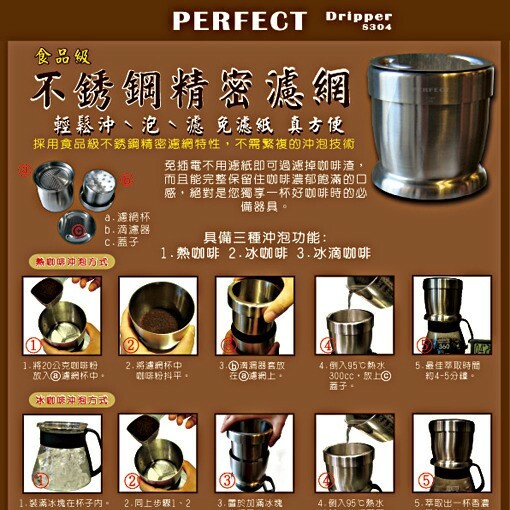 UNRV 不鏽鋼咖啡濾網