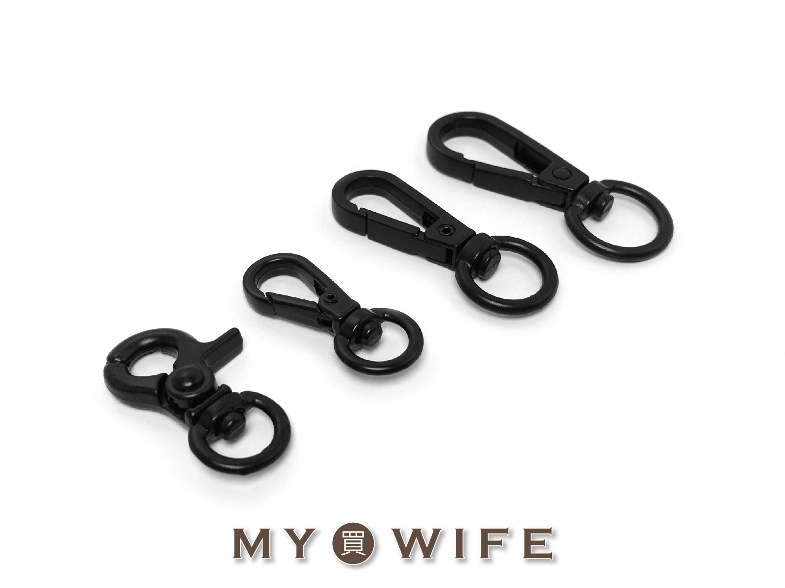 消光黑合金勾_5款式【WS-21102901/WS-21102902/WS-21102903/WS-21102904/WS-21102905】