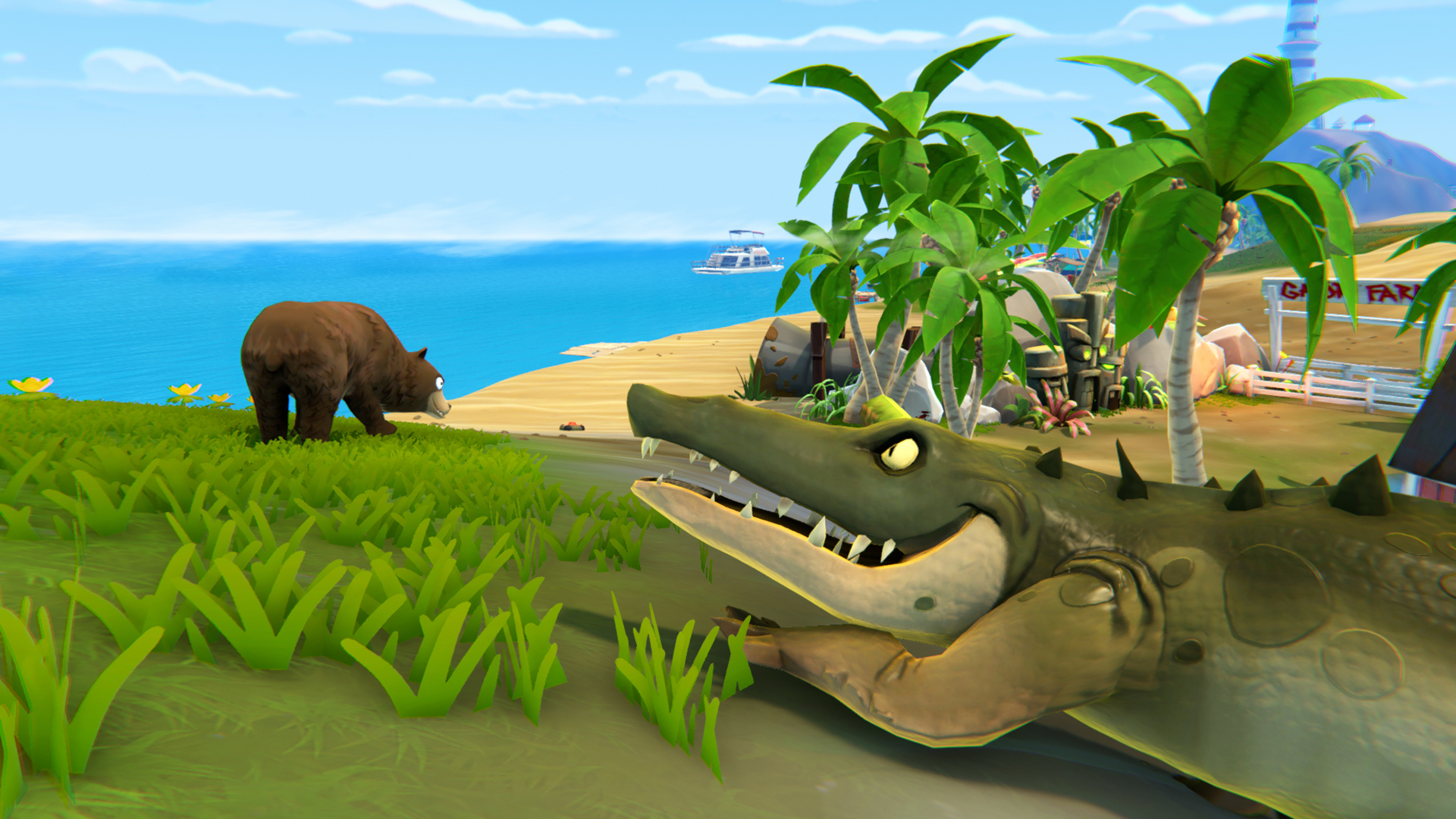 NS 憤怒鱷魚 中文版