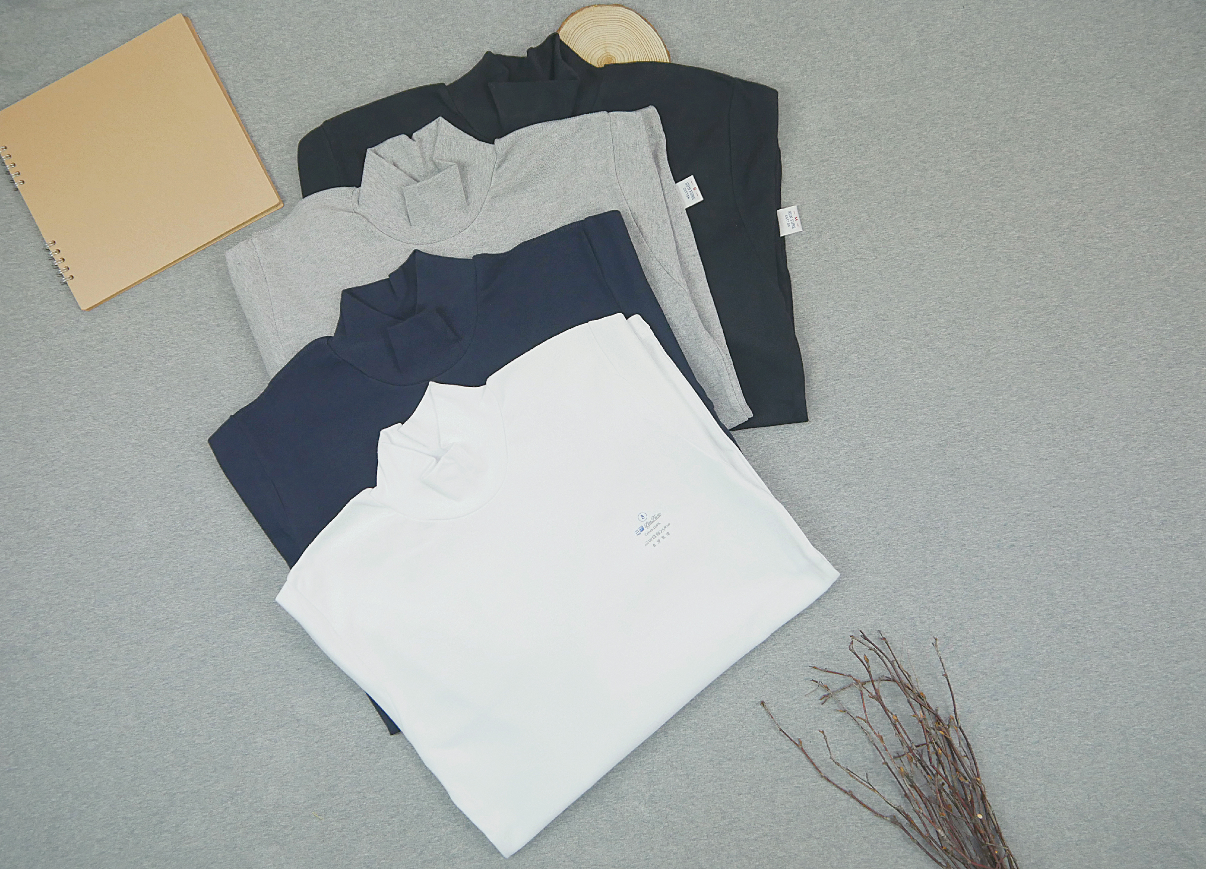 小三福 三福 100%棉 高領套頭（男）7折