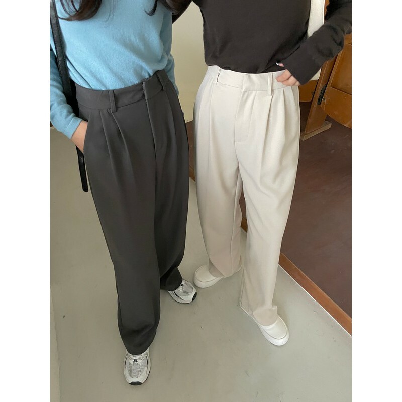 【imfine】韓國質感 漢南洞歐膩的西裝褲 #3649