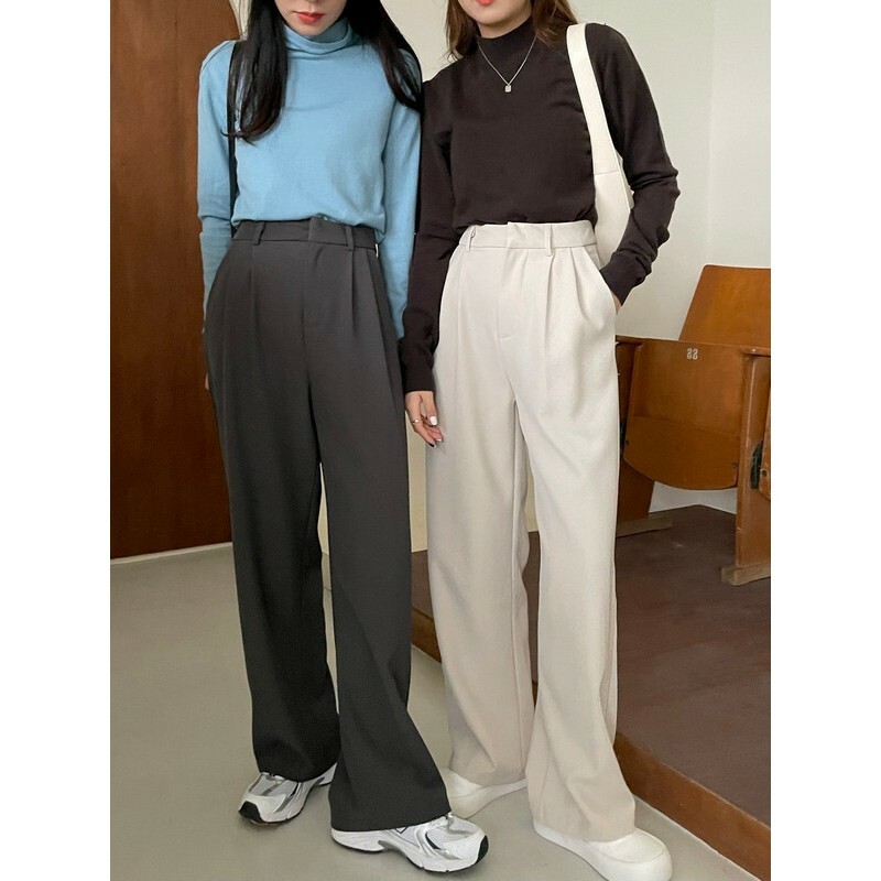 【imfine】韓國質感 漢南洞歐膩的西裝褲 #3649