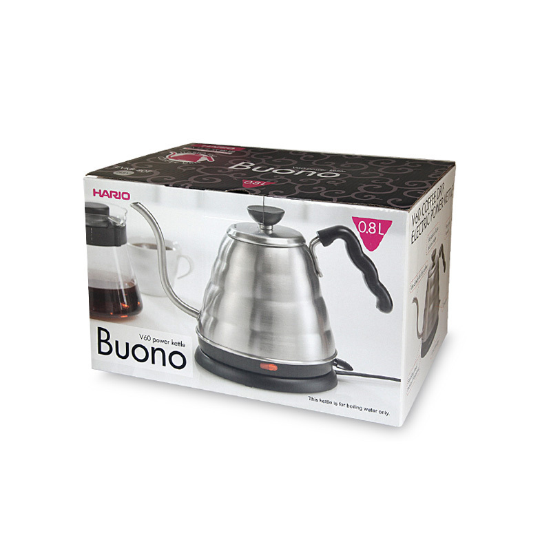 日本HARIO 220V 800ml V60咖啡專用電水煲【香港行貨 一年保用】-EVKB80EHSV