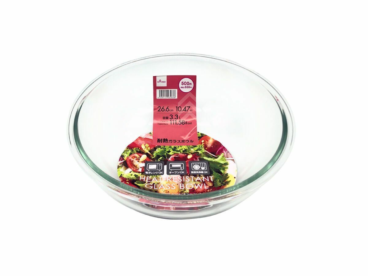 耐熱玻璃碗/3.3L