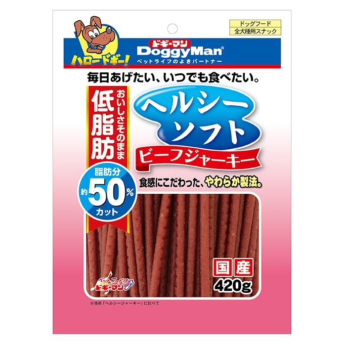 DoggyMan 軟牛肉條 420g（狗小食）