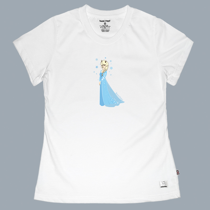 Frozen Alpaca 冰雪駝 女版短T