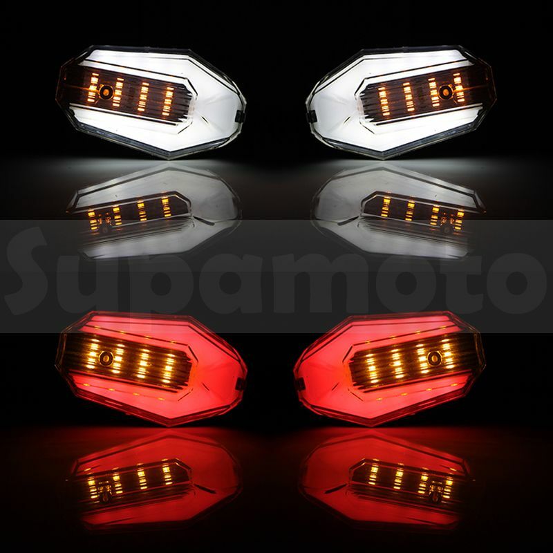 -Supamoto- D37 LED 方向燈 整合型 日行燈 尾燈 仿賽 t3 小忍 cbr R3 DRG FORCE