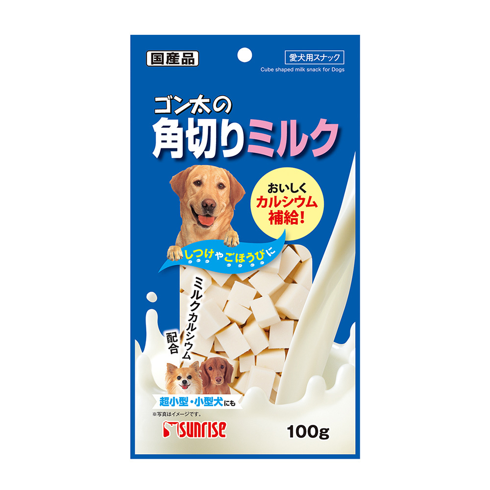 Sunrise Diced Milk (100g) [Dog Snack]