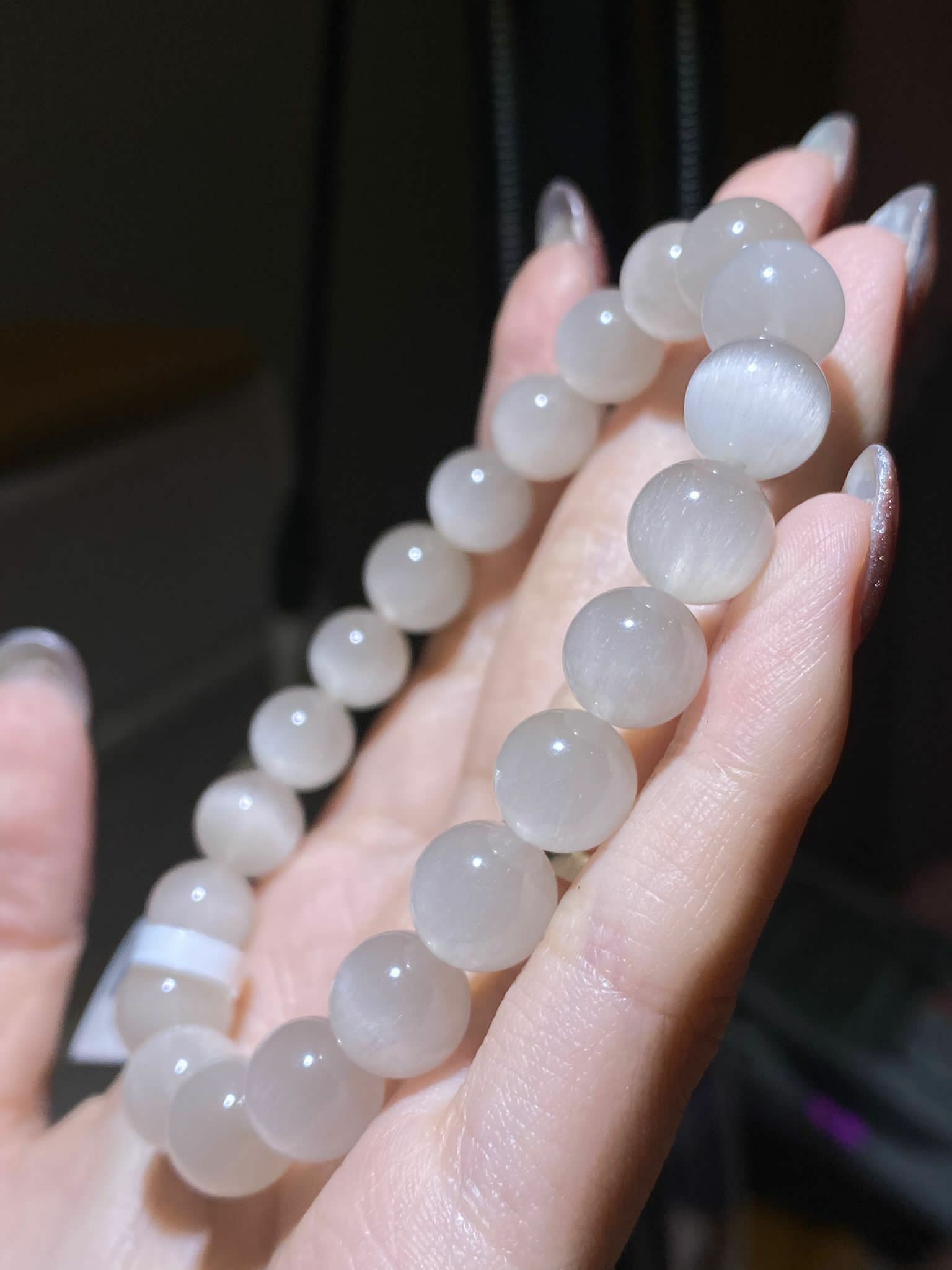 頂級順髮白兔毛