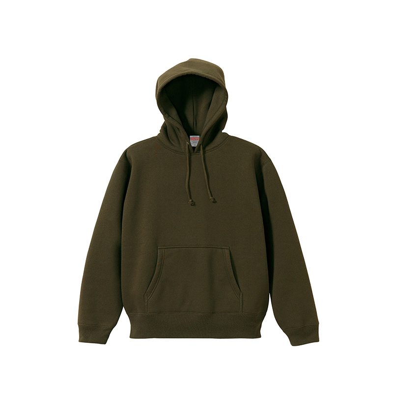 United Athle 10.0oz T/C 內刷毛 連帽T恤 橄欖綠 3561801-033 [EW]