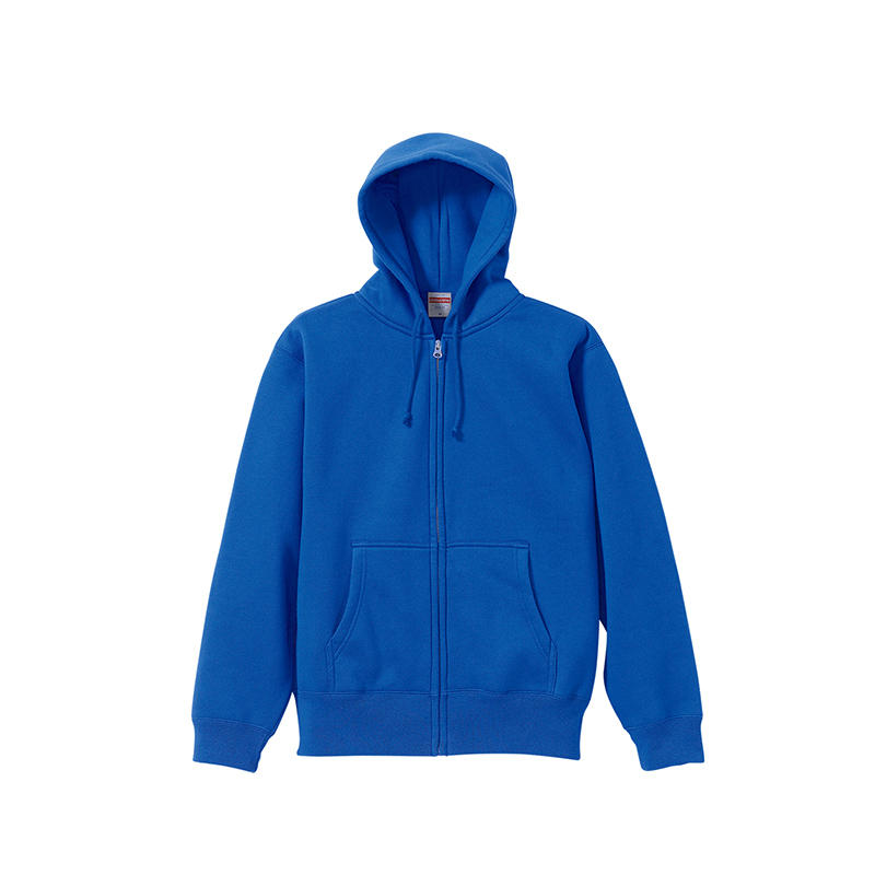 United Athle 10.0oz T/C 內刷毛 連帽拉鏈外套 寶藍色 3562001-085 [EW]