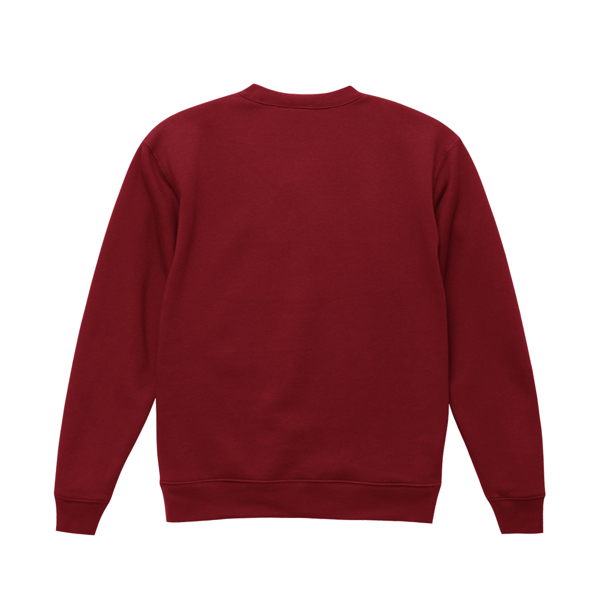 United Athle 10.0oz T/C 內刷毛 圓領大學T恤 酒紅色 3592801-072 [EW]