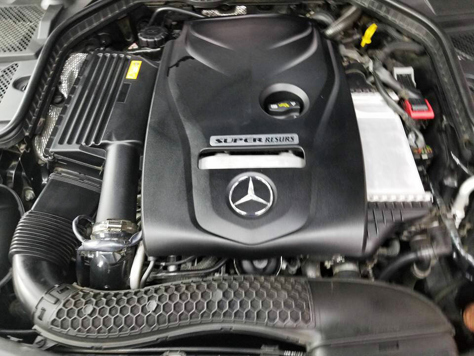 mercedes-benz e 300 engine bay juns car and audio