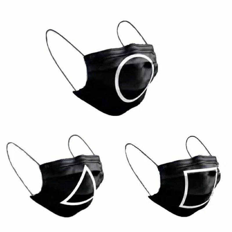 🛡️1片口罩,全店任選🛡️【成人用】魷魚遊戲IAP口罩(黑色特別版系列) (成人) (獨立包裝) 型號 FC016ibk(s) IAP LIVING