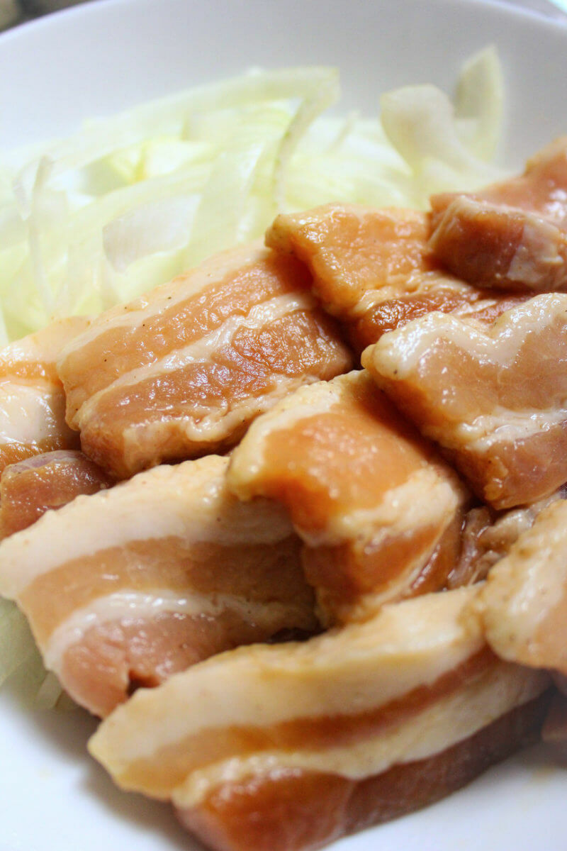 黑酢家食譜推介-生薑豚肉燒