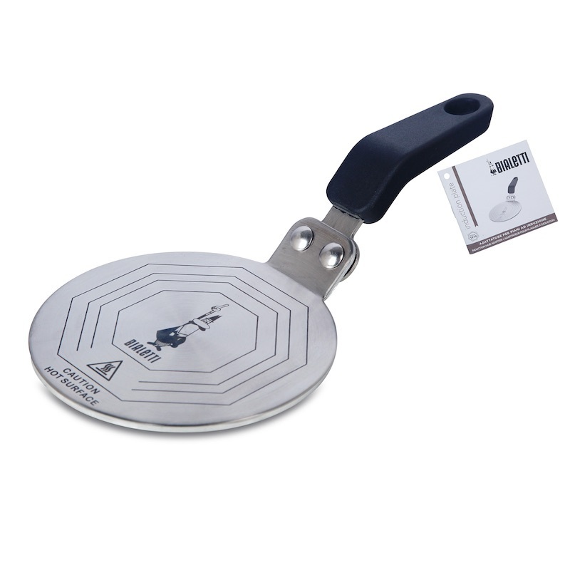 意大利 BIALETTI D13cm不銹鋼電磁爐導熱板0.5-6杯  -DCDESIGN08