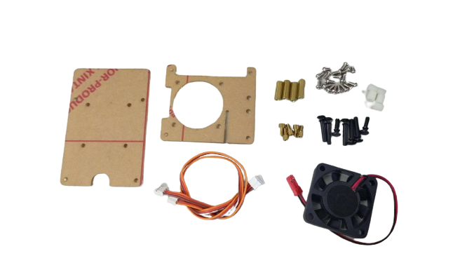 樹莓派HQ Camera亞克力外殼+散熱風扇