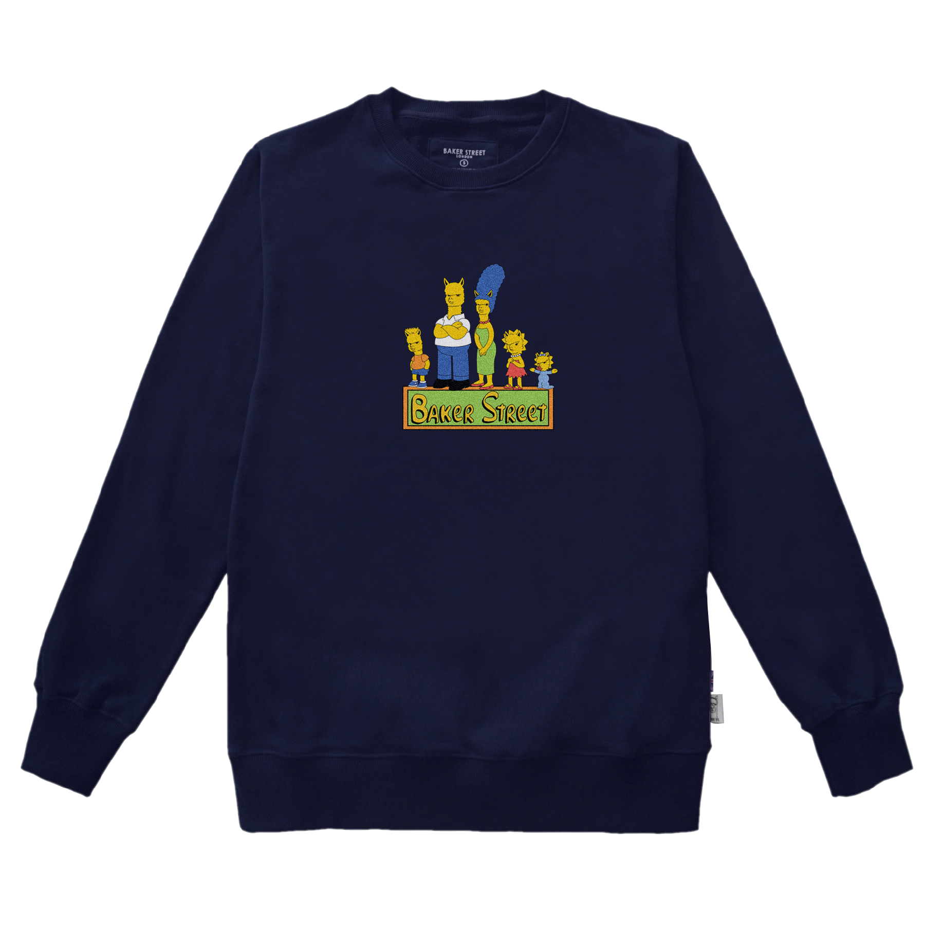 Simpacas 辛普駝家庭 高磅數長袖圓T