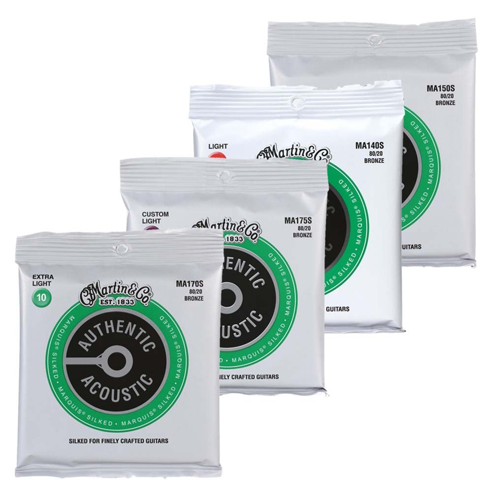 Martin Martin MS 系列 民謠吉他弦 80/20黃銅 — 三峽吉他 / Bass｜YA! 玩音樂