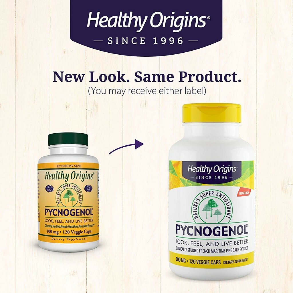 [預購] 碧蘿芷 100毫克 120粒 法國海濱松樹皮萃 Healthy Origins Pycnogenol