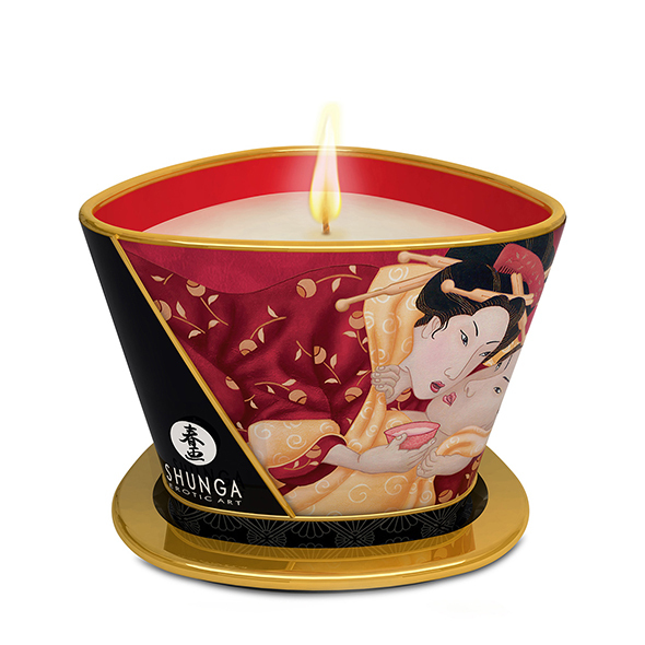 Shunga 按摩香薰蠟燭 草莓 170ml