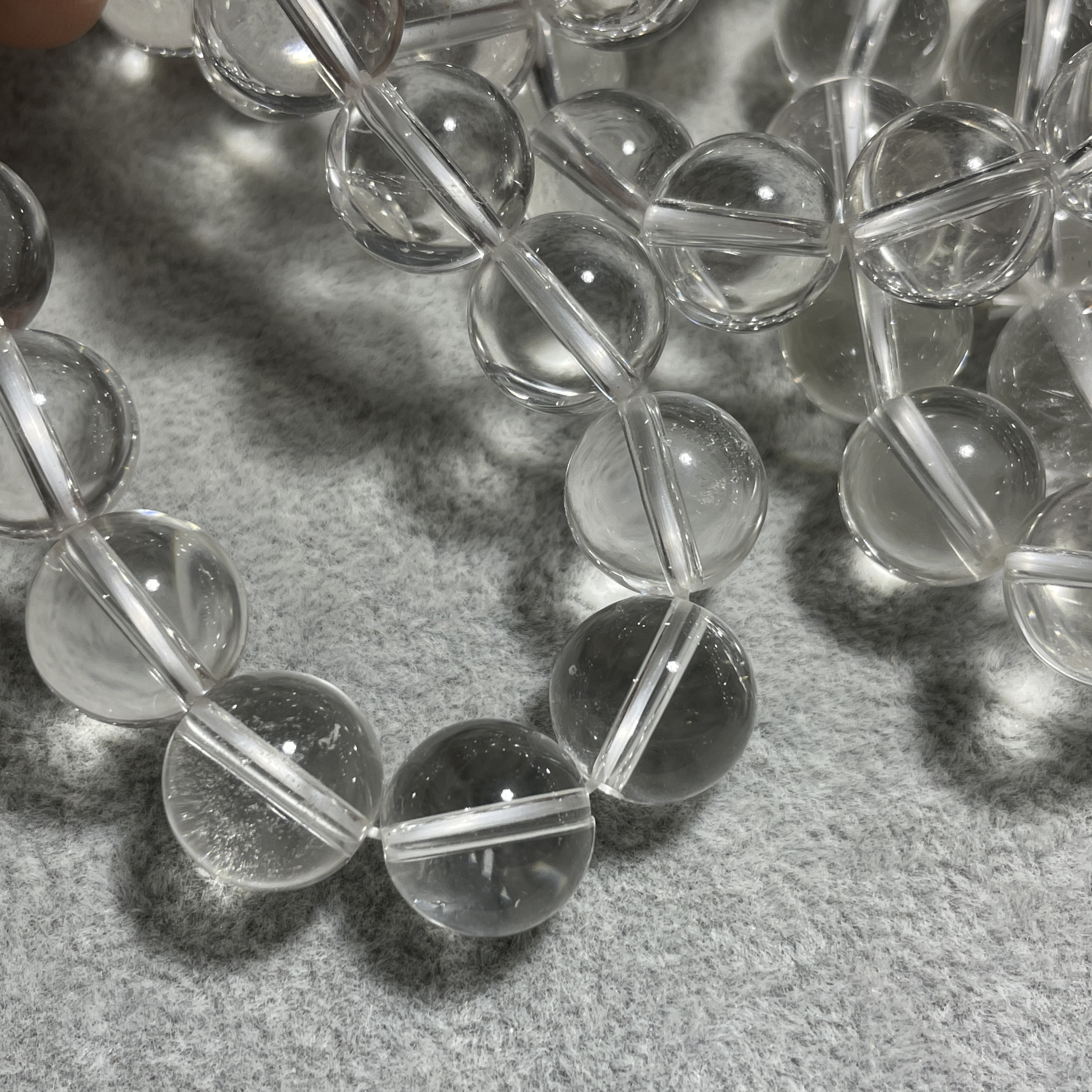 高級數白水晶 8-14mm