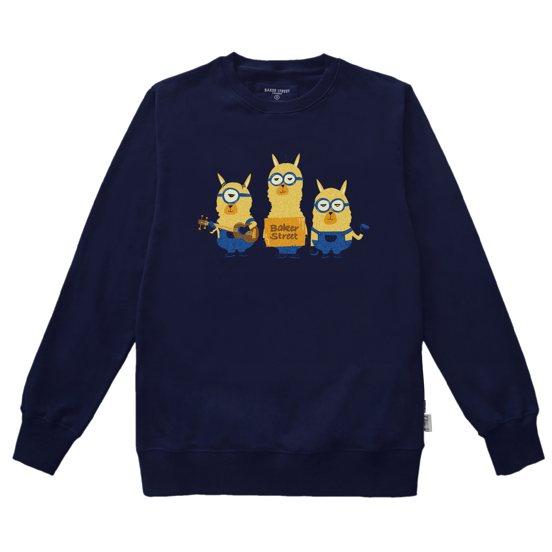 Minipacas 小兵駝 高磅數長袖圓T