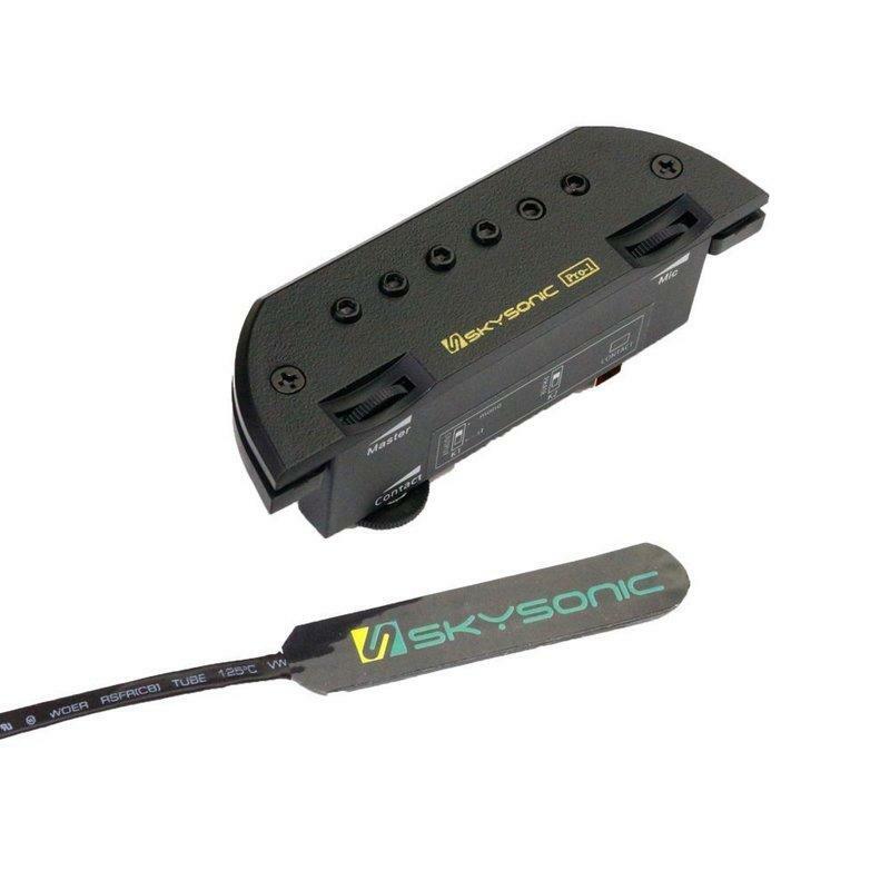 全新 SkySonic PRO-1 木吉他拾音器 雙線圈拾音器 隱形麥克風 打板貼片 三系統 谷本光代言