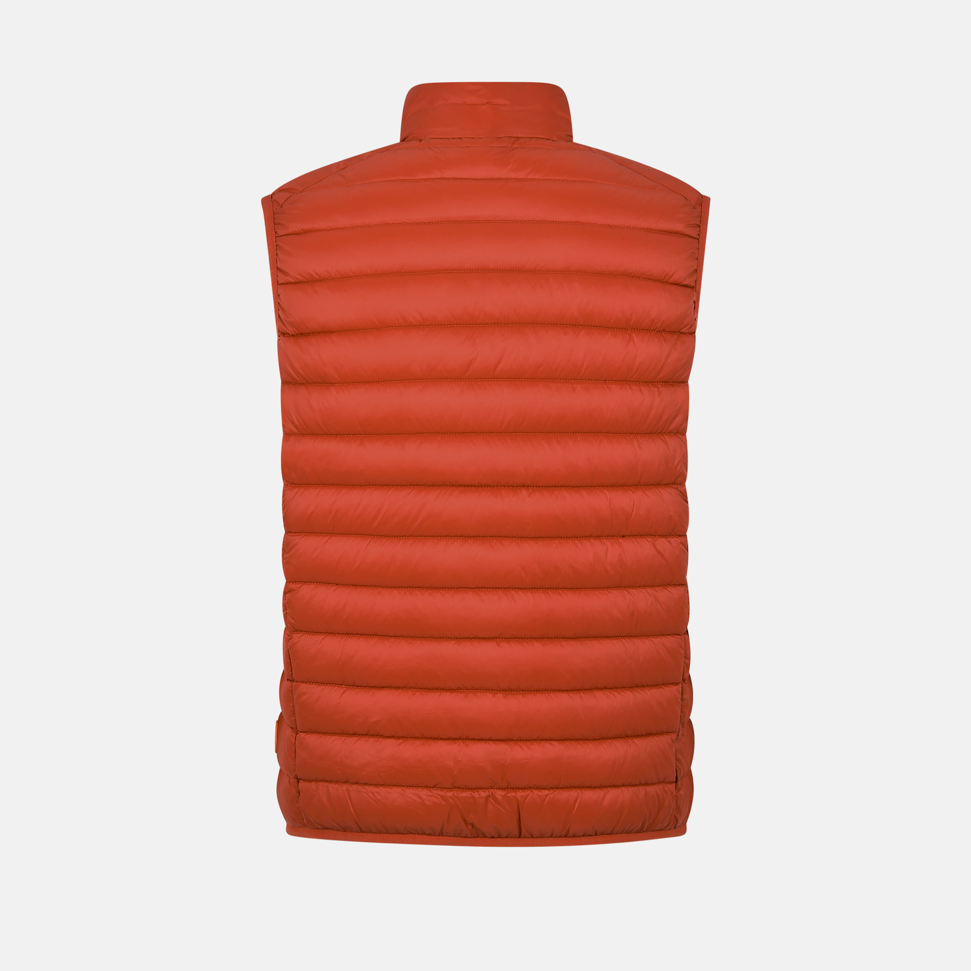 Save The Duck 秋冬男款GIGA 人造羽絨保暖背心 70003橘 213-D82410M