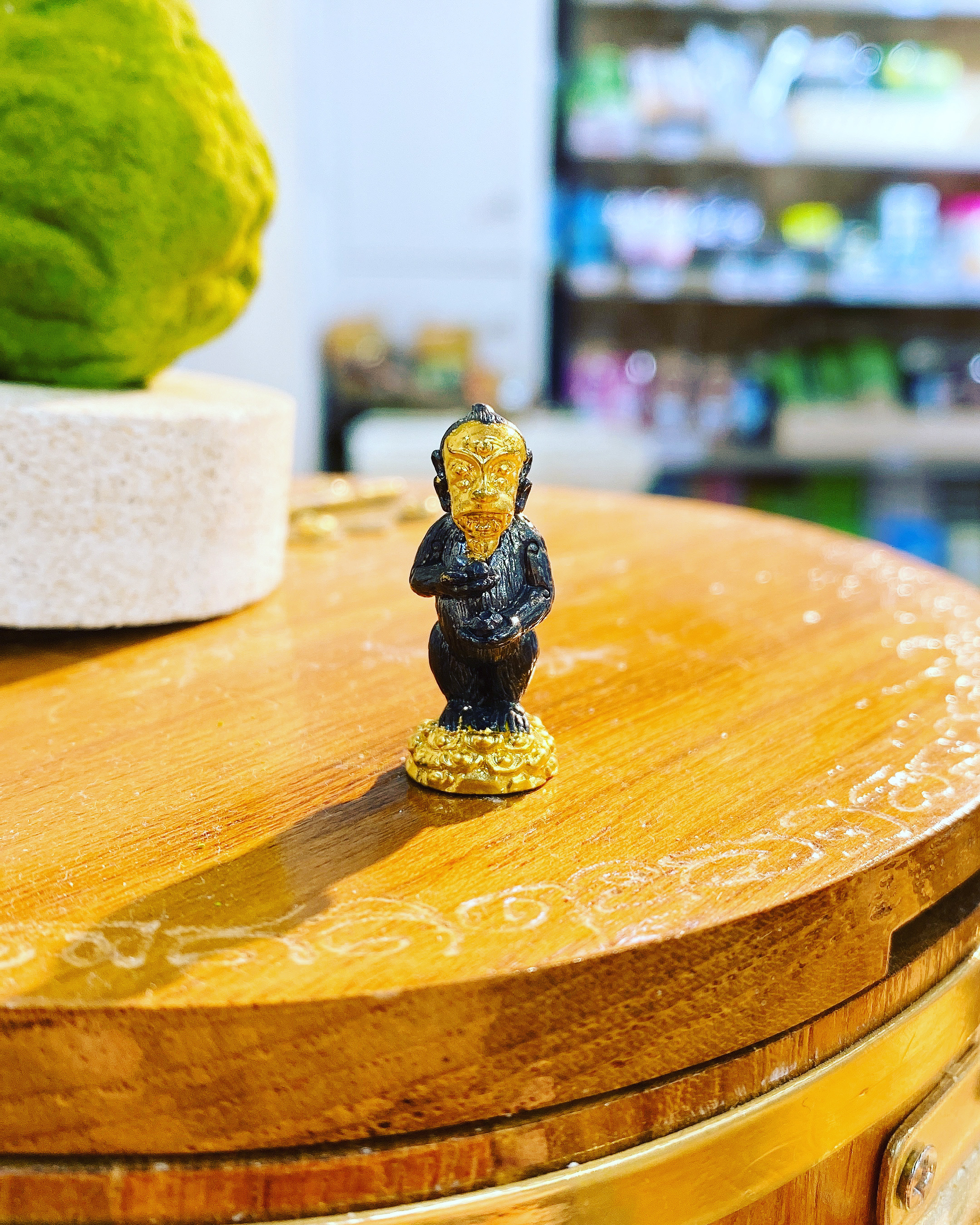 阿贊蘇賓 開光加持 迷您尊 金面五眼四耳