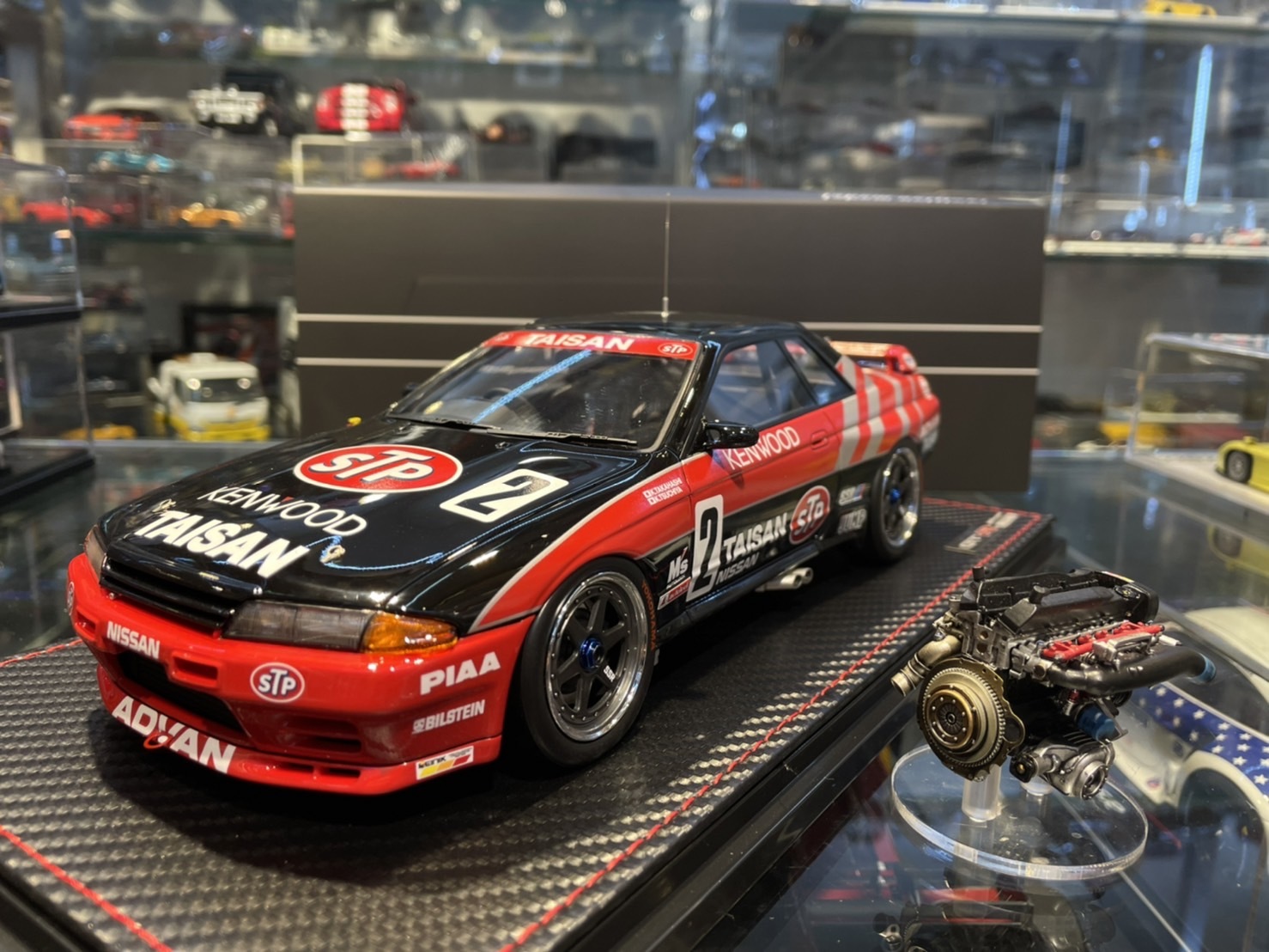 Ignition IG2423 STP TAISAN GT-R #2 1992 JTC 附引擎1/18