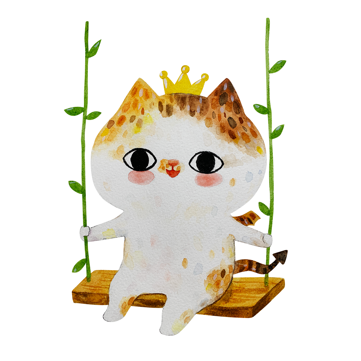 CAT PLUS 喵皇系列 Tee - 小花Lovin' You