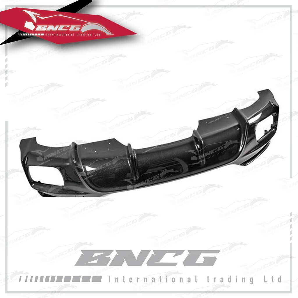 寶馬 BMW F16 X6 M Sport 15-19年式 改裝 卡夢 碳纖維 外觀件 空力套件 後下巴 後擾流