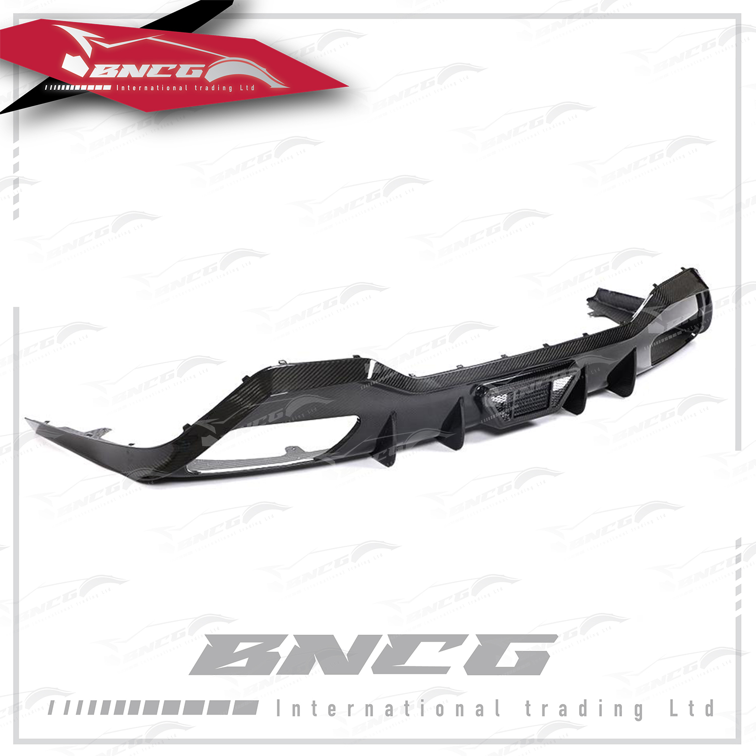 寶馬 BMW 8系列 G15 G16 840i M850i 卡夢 熱壓乾碳纖維 外觀件 空力套件 AC款 帶燈後下巴