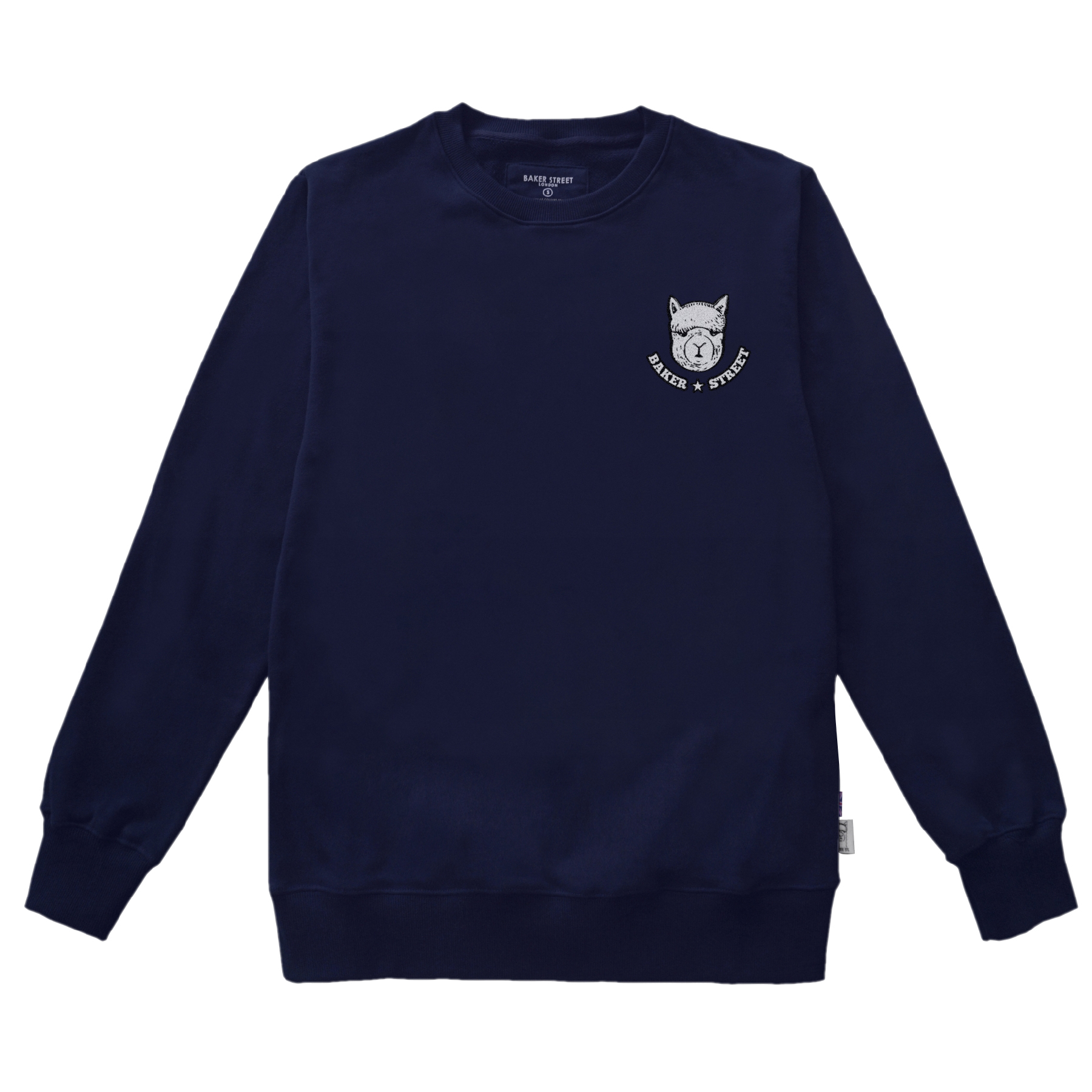 Stamp: BKSTalpaca 羊駝星星 高磅數長袖圓T