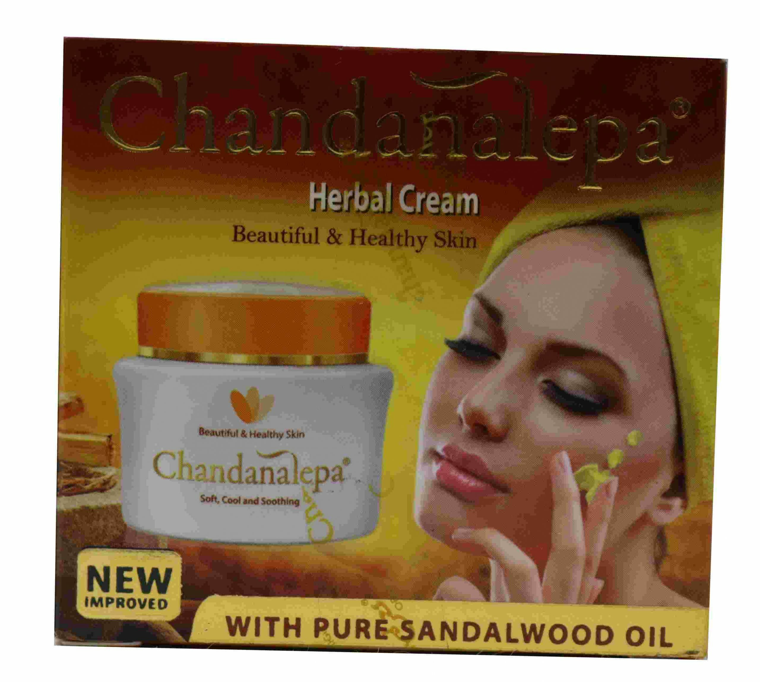 Chandanalepa Herbal Cream (With Pure Sandalwood Oil)...