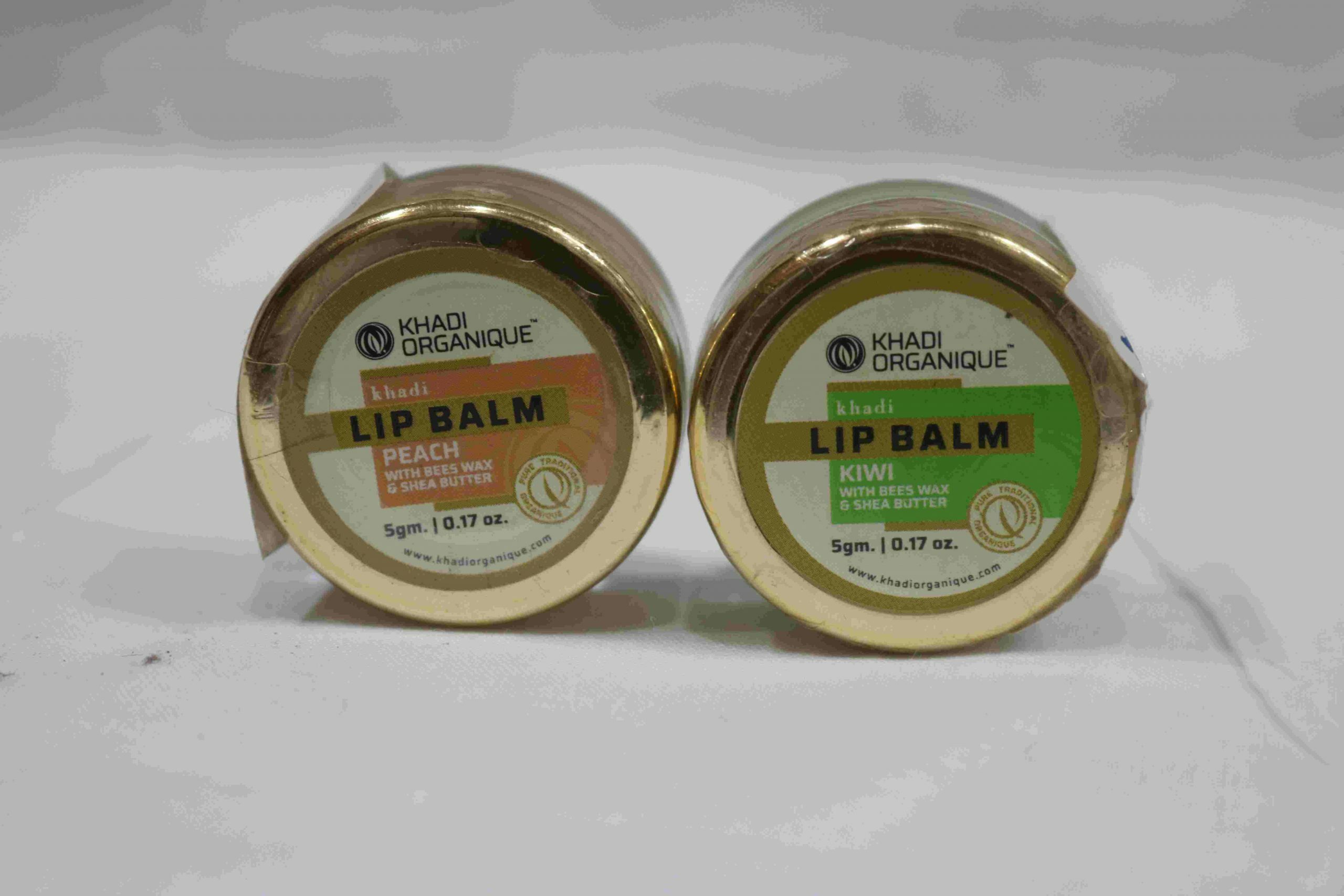 Khadi Organique Lip Balm Peach 5g