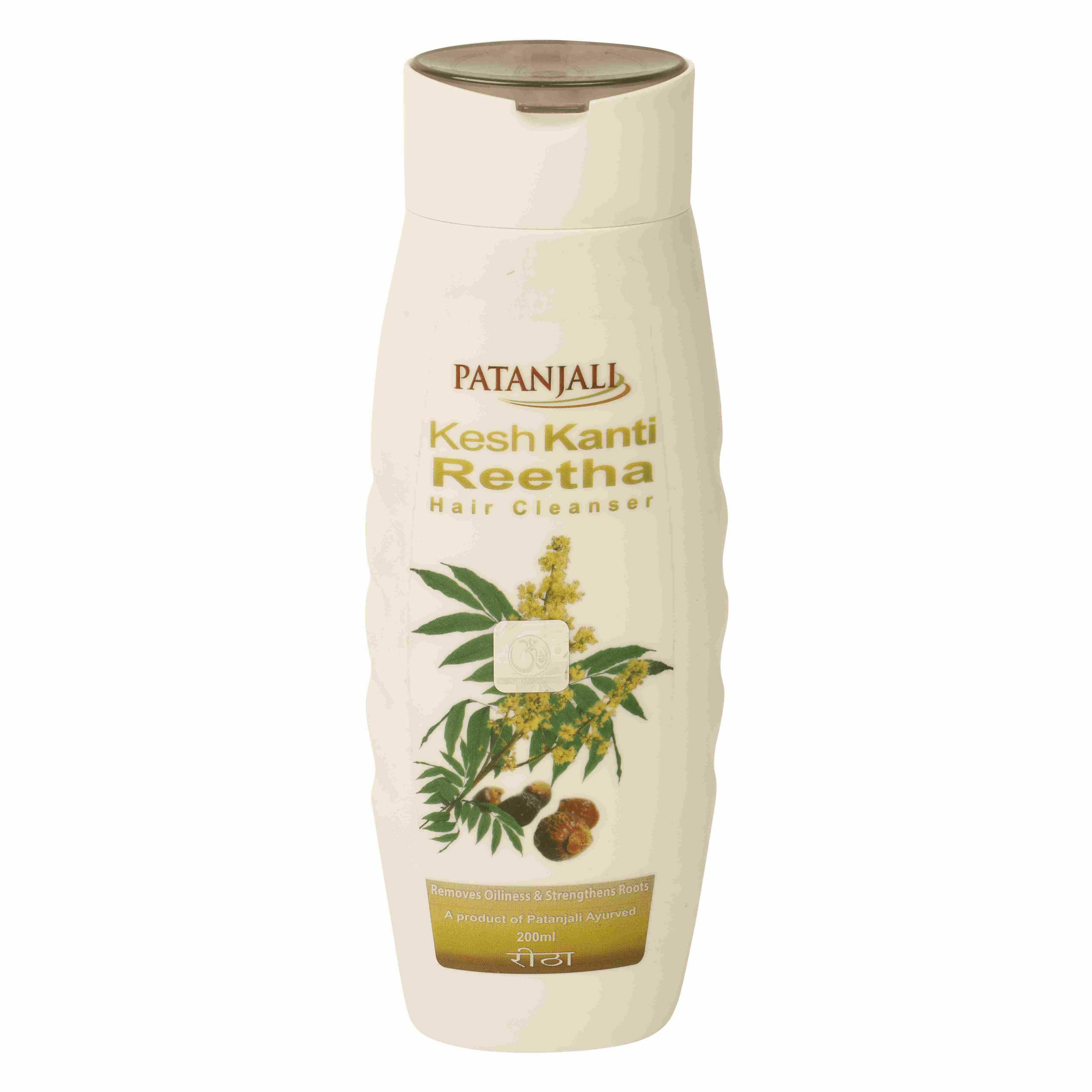 Patanjali Hair & Skin Care Combo (Kesh Kanti Natural Hair Cleanser (Reetha)  Shampoo - 200ml + Anti Wrinkle Cream - 50g + Amla Hair Oil - 200g +  Aloevera Gel - 60g +