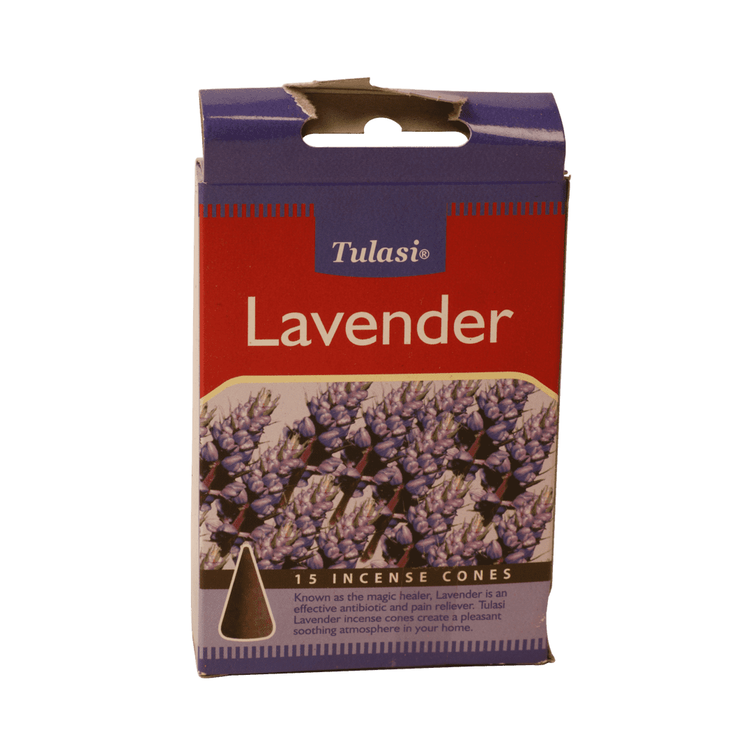 Tulasi Lavender Incense (cones)