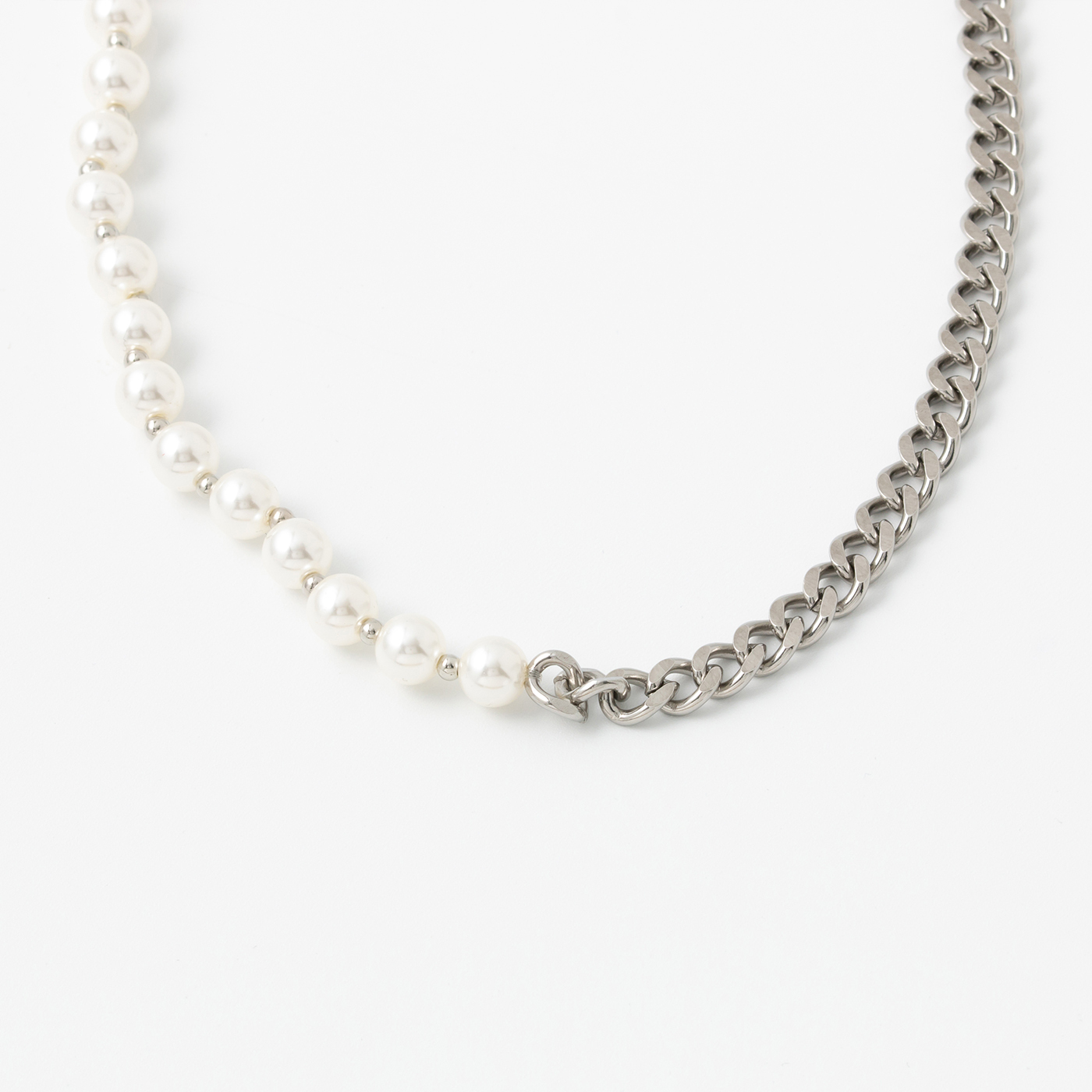 韓國,鋼飾,珍珠,項鍊