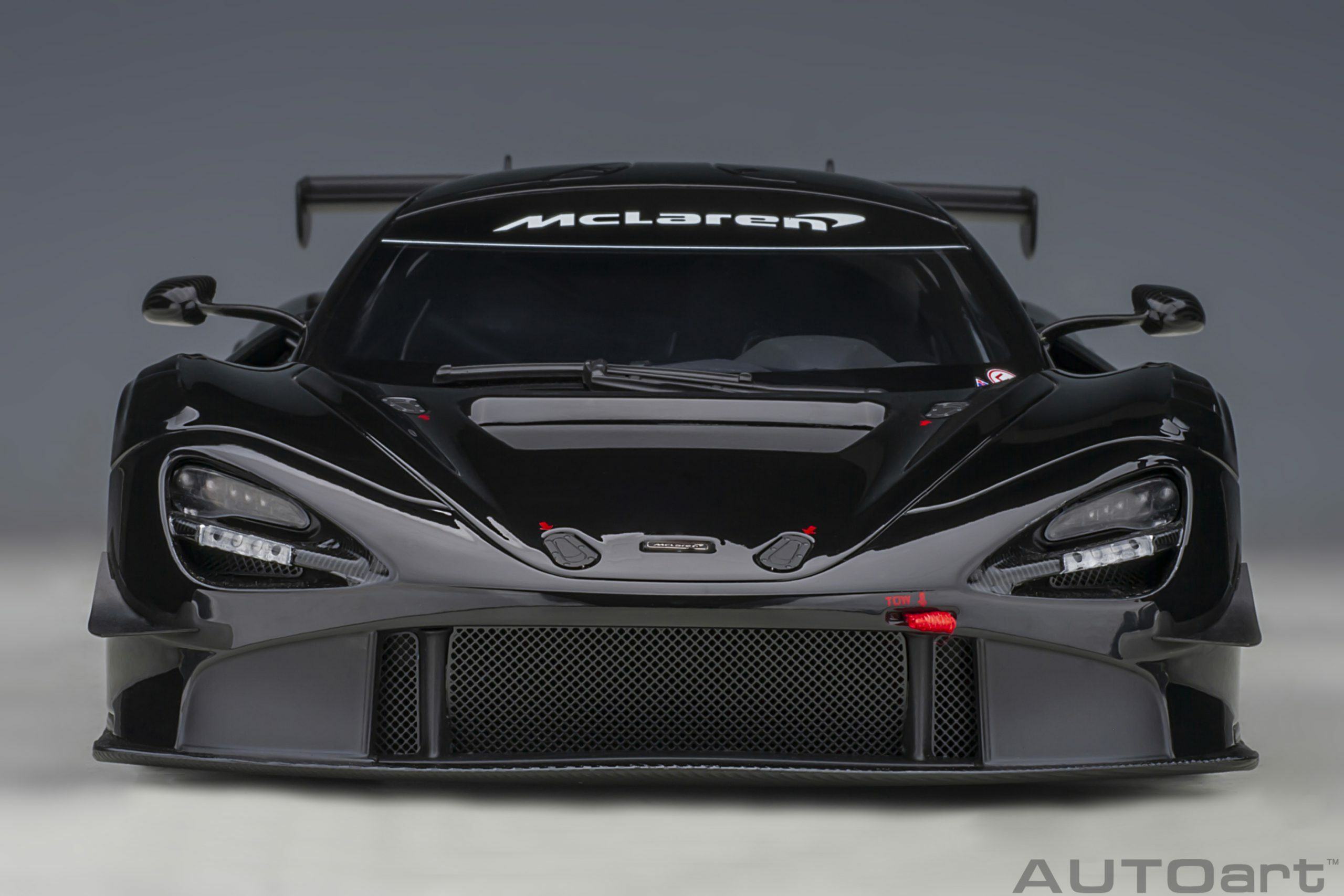 預訂 (訂金$300) (預訂價$936) :1/18 AUTOART McLaren 720S GT3 Plain Body Version (Black)  (81941)