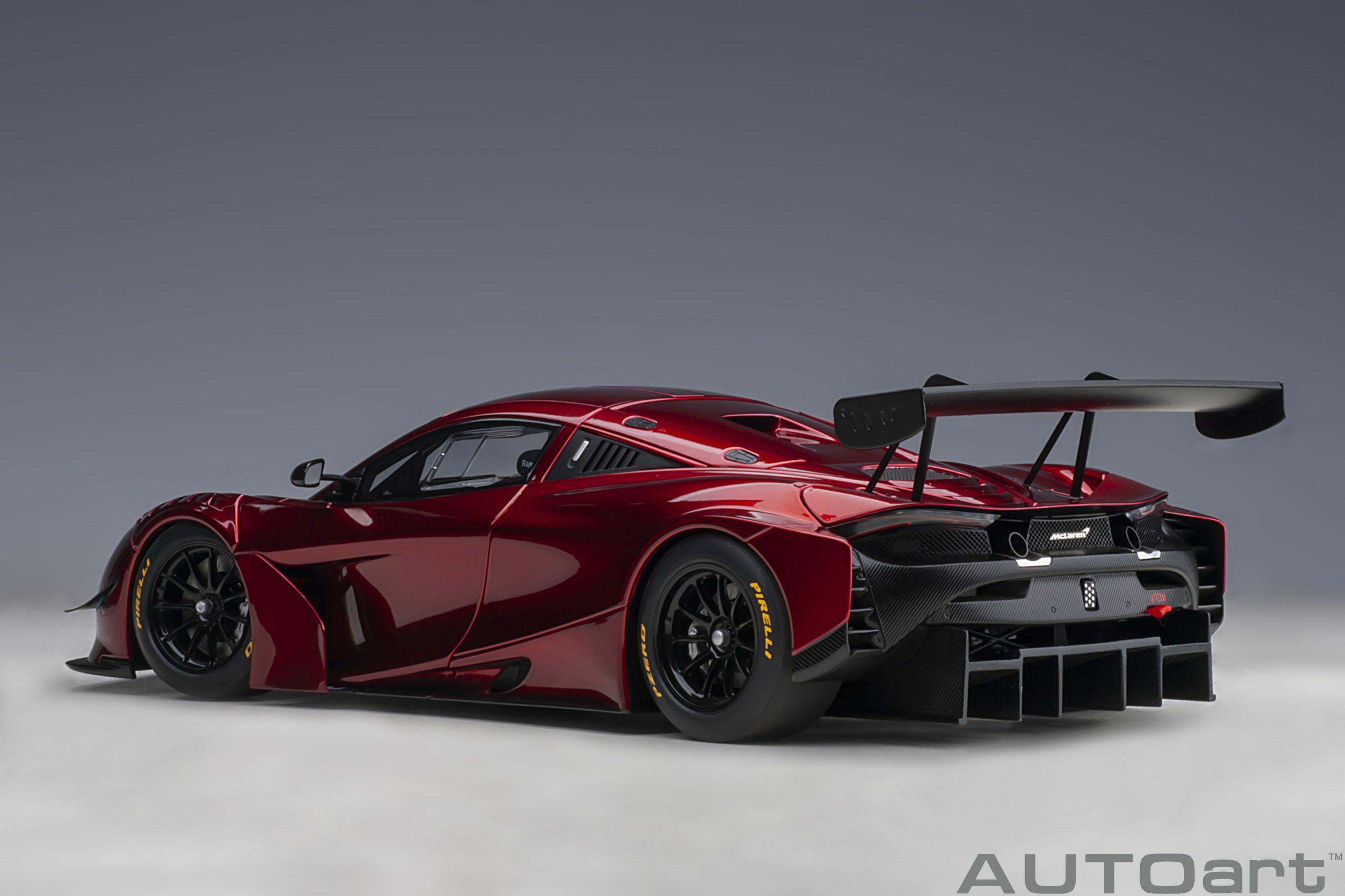 預訂 (訂金$300) (預訂價$936) :1/18 AUTOART McLaren 720S GT3 (Volcano Red) (81971)