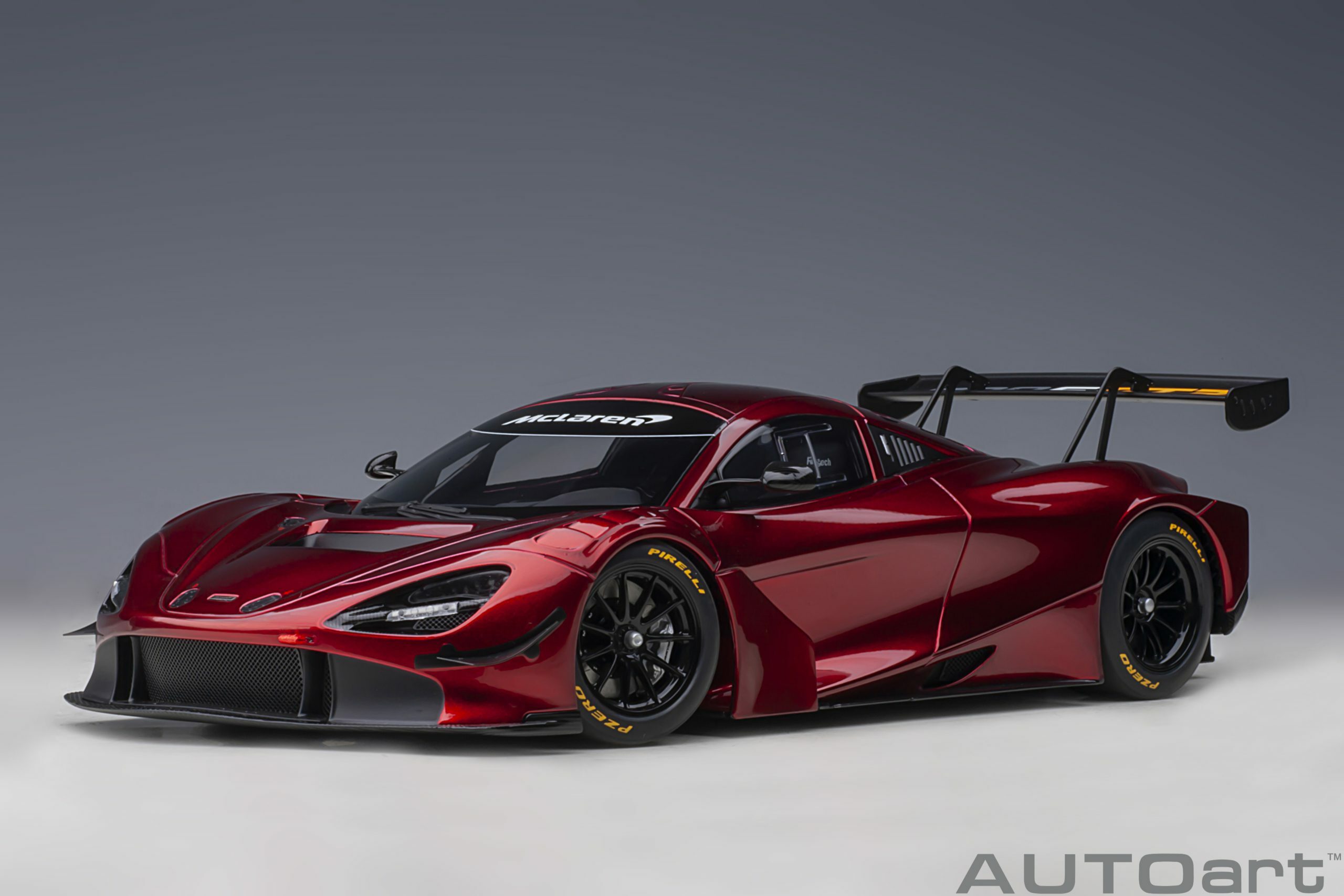 預訂 (訂金$300) (預訂價$936) :1/18 AUTOART McLaren 720S GT3 (Volcano Red) (81971)