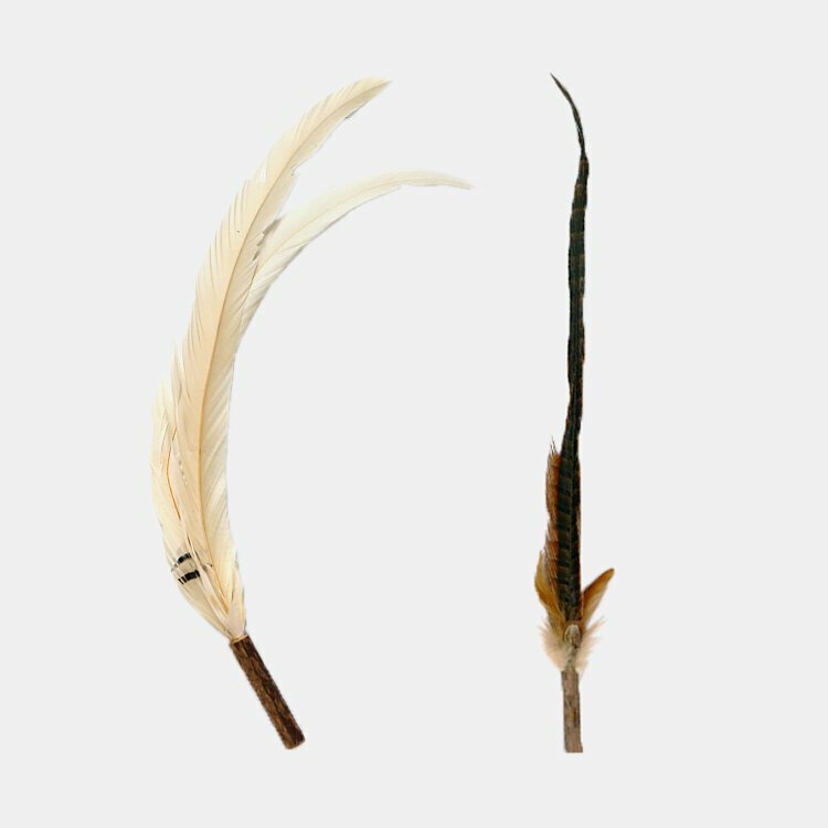 貓咪旺農場-超長木天蓼羽毛逗貓棒【替換頭】