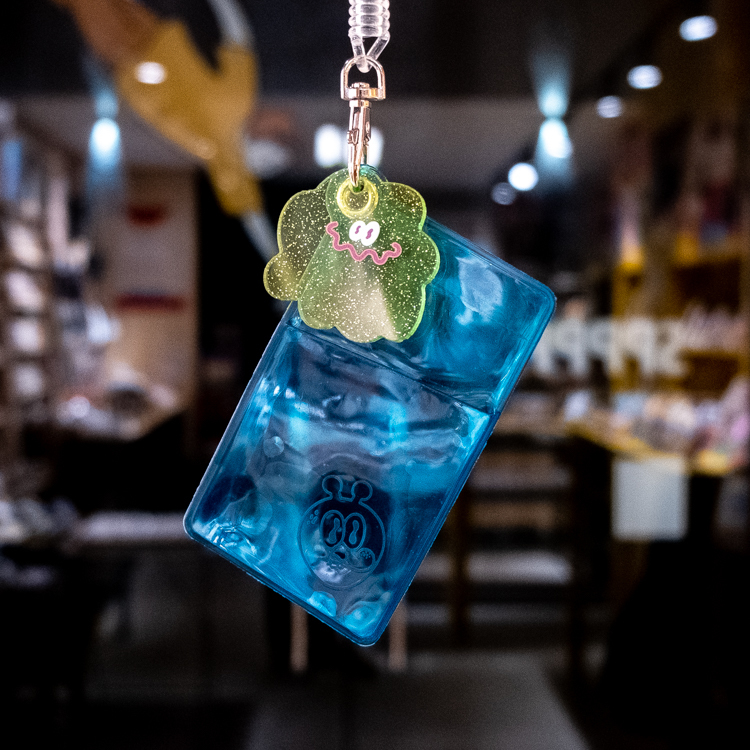 Kingjun｜絕版｜細菌彈簧卡套｜深藍