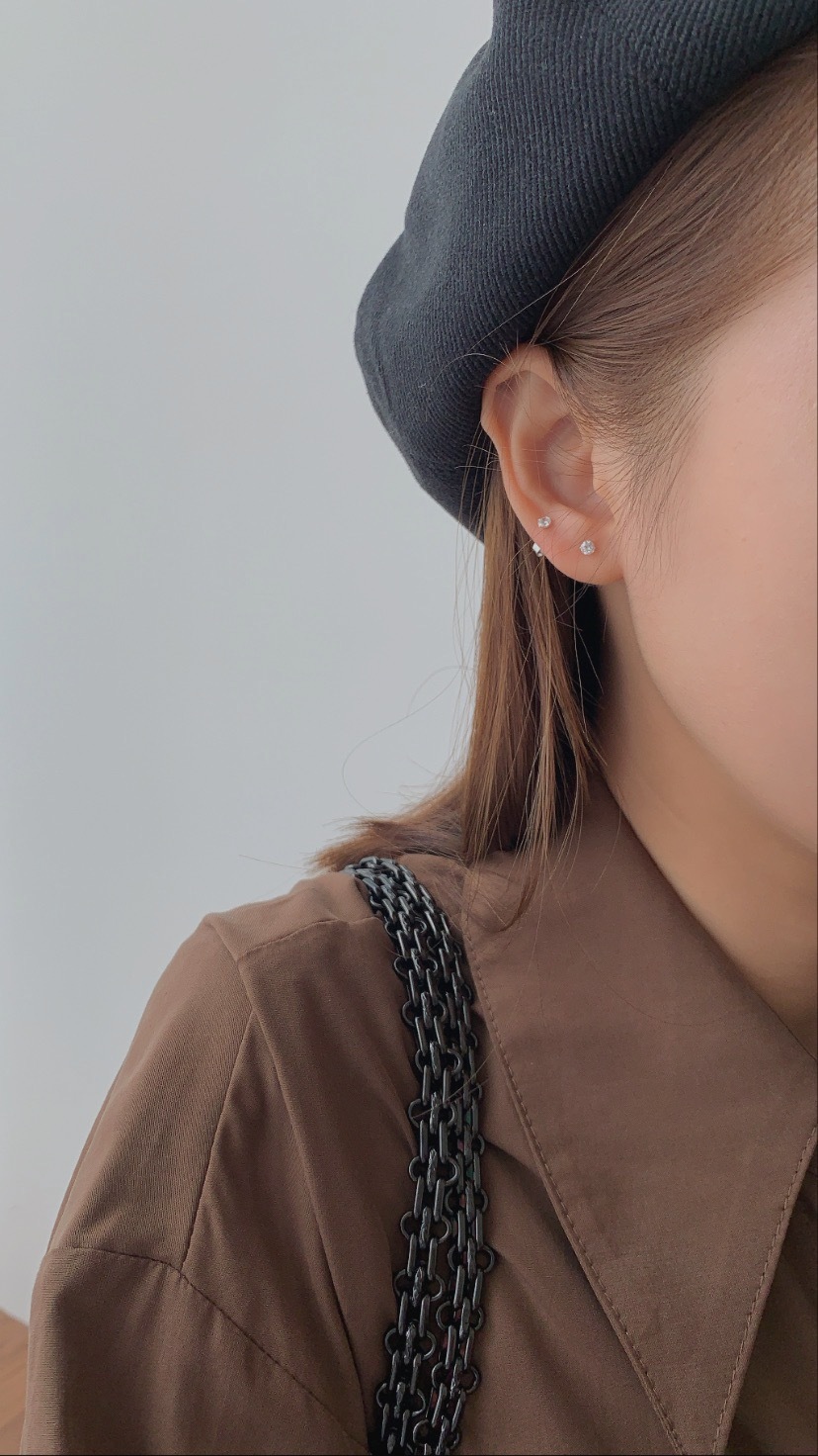 素銀mini (3mm) 養耳洞必備